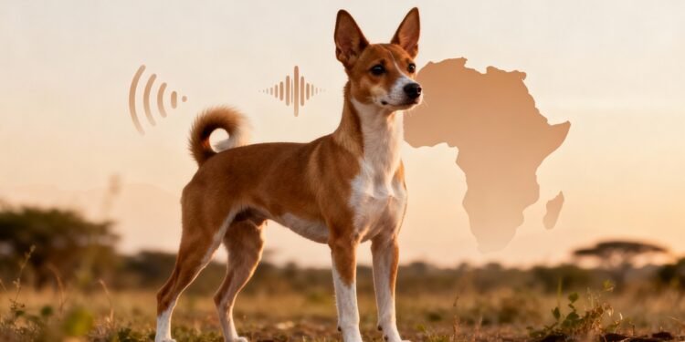 A raça de cachorro conhecida por seu “grito” único em vez de latido