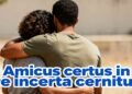 O que significa a frase "Amicus certus in re incerta cernitur" que lembra sobre amizades verdadeiras