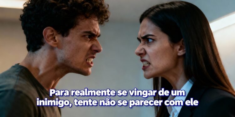 O que Marco Aurélio quis dizer quando afirmou “Para realmente se vingar de um inimigo, tente não se parecer com ele"