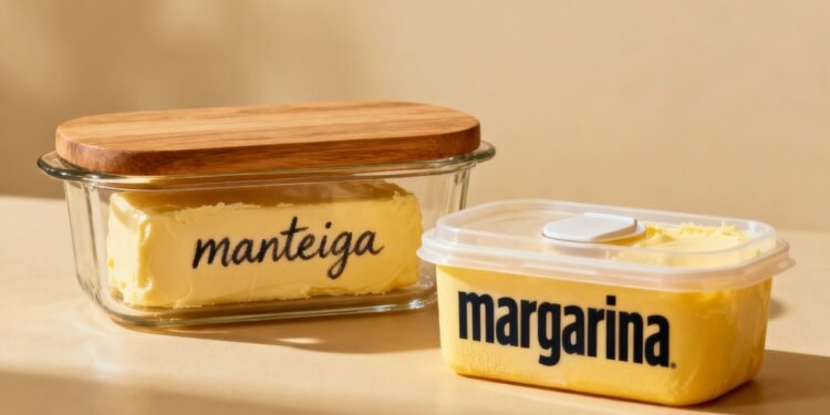 Manteiga x margarina, essa é a diferença fundamental entre os dois alimentos
