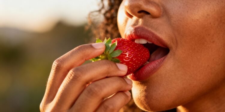 A fruta vermelha que estimula o colágeno, combate o envelhecimento da pele e fácil de plantar em casa