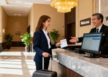 A única coisa que você nunca deve fazer no check-in do hotel