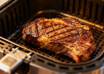 Poucos sabem o truque definitivo para deixar a carne suculenta e macia na air fryer