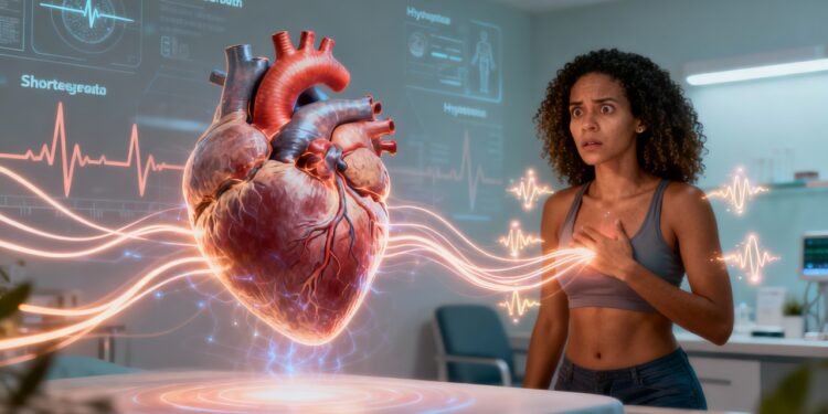 Sintomas de que seu coração está trabalhando mais do que deveria