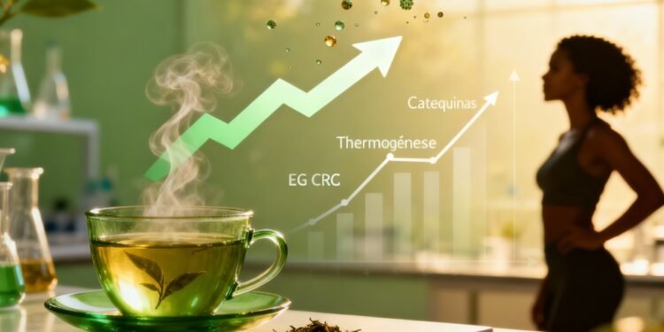 O chá que surpreende por ajudar na queima de gordura ao longo do dia