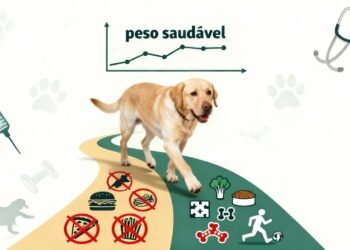 A raça de cachorro com maior probabilidade de ficar acima do peso