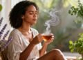 Qual chá de ervas ajuda a aliviar ansiedade e relaxar antes de dormir?