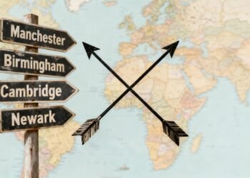 As cidades nos Estados Unidos que têm os mesmos nomes que as do Reino Unido