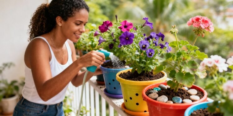 Como plantar hortas em vasos sem precisar de um jardim grande