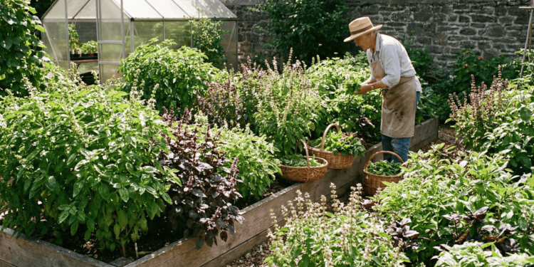 Para iniciar o cultivo do manjericão, o primeiro passo é escolher um local que receba boa luz solar, pois a planta precisa de 6 a 8 horas de sol diárias