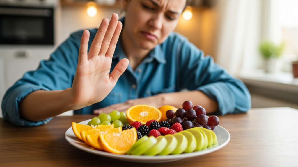 Efeitos percebidos no corpo quando o consumo de frutas fica ausente por vários dias
