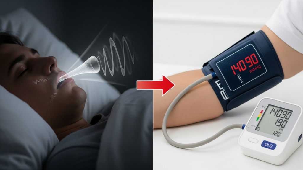 O impacto de noites mal dormidas na pressão arterial