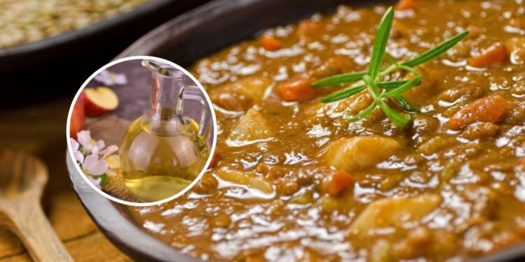 Poucos sabem qual o sentido de adicionar vinagre na sopa de lentilhas