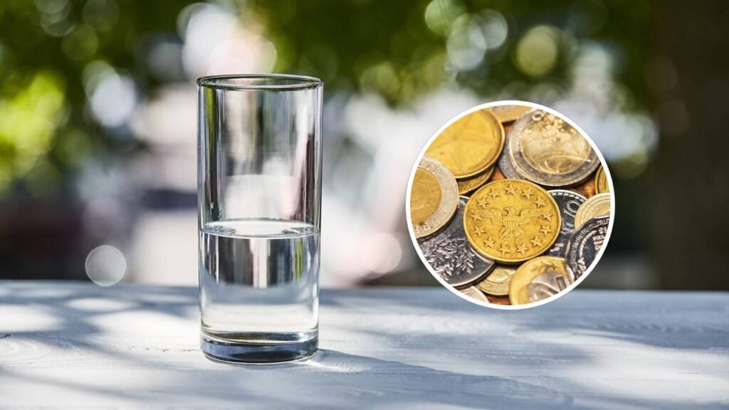Por que você deve deixar um copo de água com moedas em novembro, segundo o Feng Shui