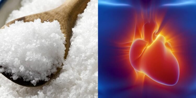 O que acontece com o coração quando você consome sal em excesso