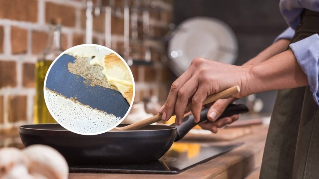 Um erro simples que faz com que a comida grude nas panelas