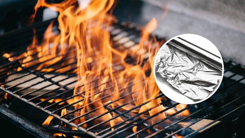 É possível usar papel alumínio em uma grelha?