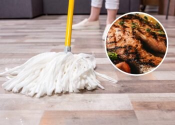 Os truques mais eficazes para limpar o chão após fritar peixe na cozinha