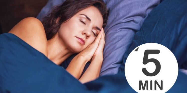 A rotina noturna de 5 minutos para melhorar o sono profundo