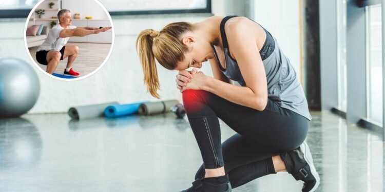 Exercícios simples e poderosos que fortalecem os joelhos e previnem lesões