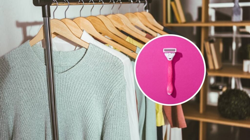 Poucos sabem a maneira caseira mais eficaz de remover bolas das roupas