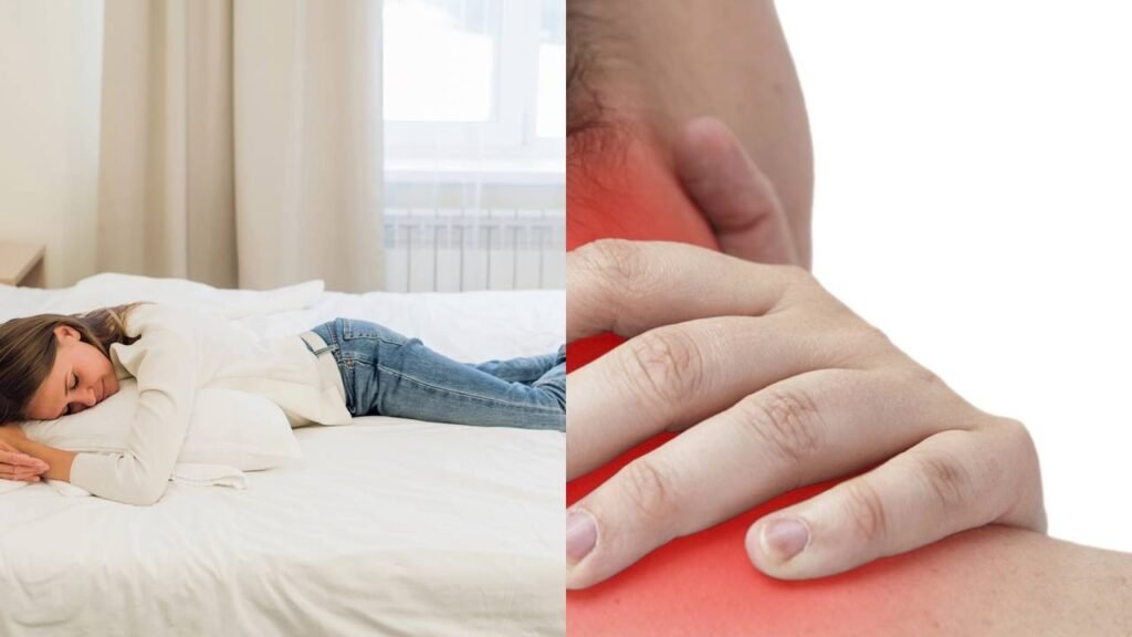 O que acontece ao dormir de bruços na respiração e saúde da coluna?