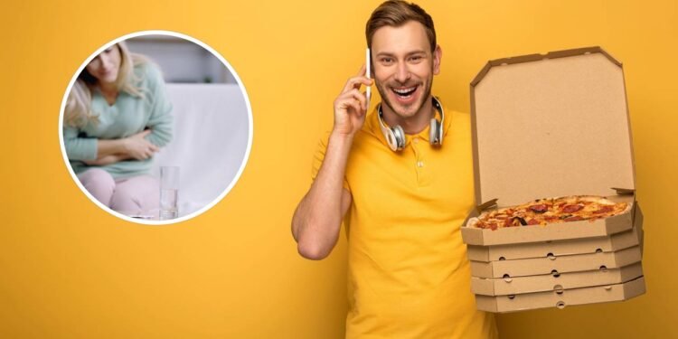 O que acontece com o seu corpo se você comer muita pizza?
