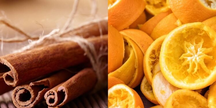 Por que recomendam misturar casca de laranja com canela e para que serve