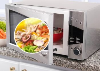 Por que reaquecer sobras de frutos do mar no micro-ondas é um grande problema