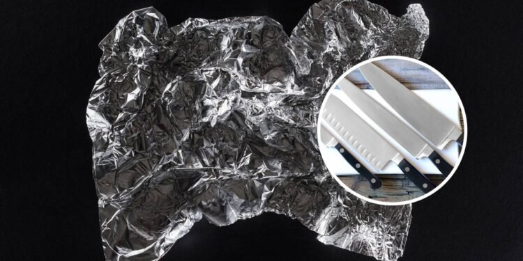 o truque caseiro para afiar facas em 5 minutos e sem gastar mais