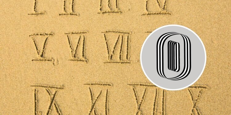 Como se escreve o 0 em algarismos romanos?