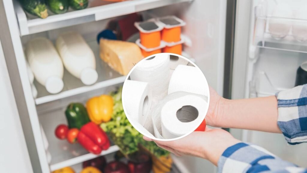 Poucos sabem por que você deve deixar papel higiênico na geladeira