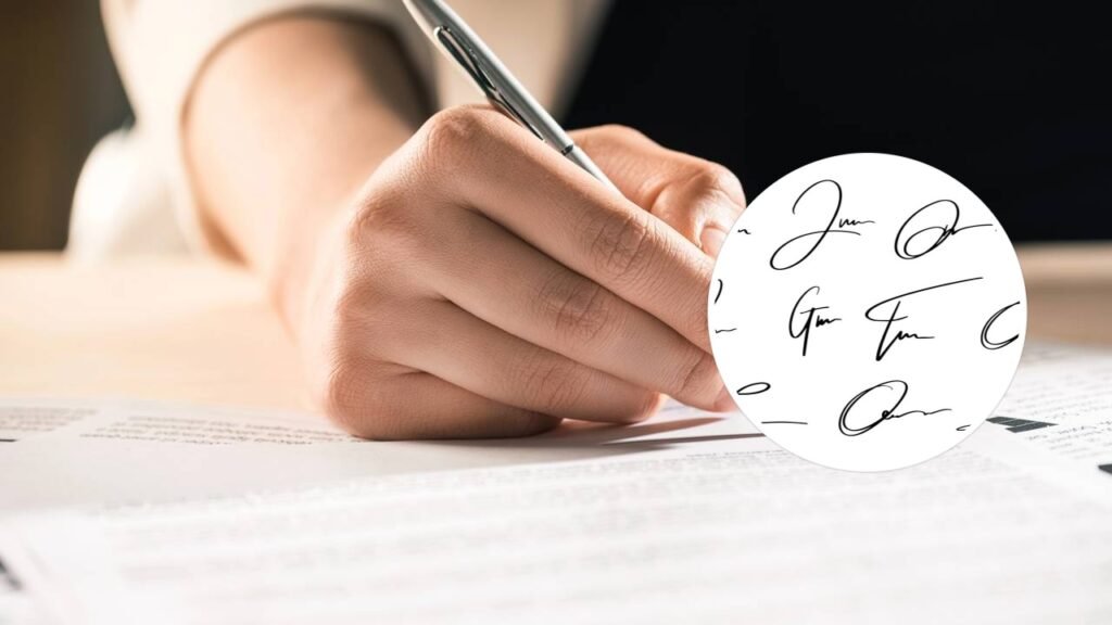 O que a psicologia diz sobre pessoas que têm assinaturas estranhas