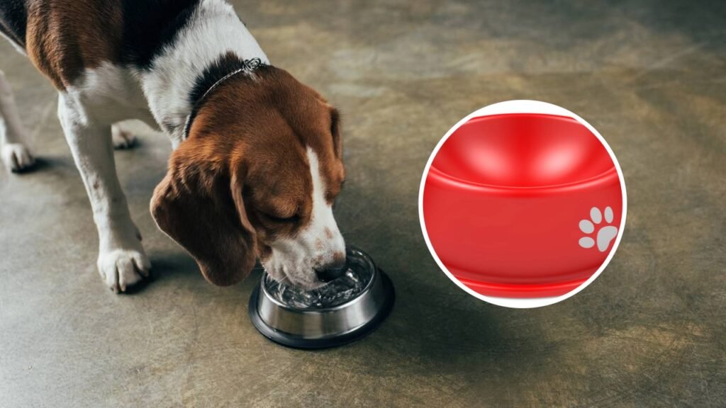 Com que frequência você deve trocar o pote de água do seu cachorro