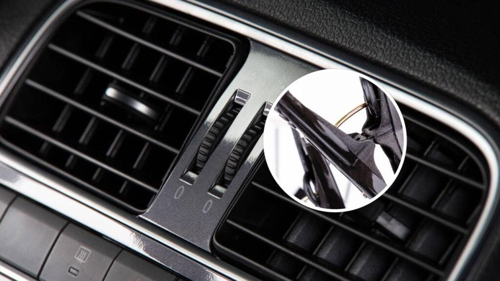 Para que serve colocar um prendedor de roupa na saída do ar-condicionado do carro