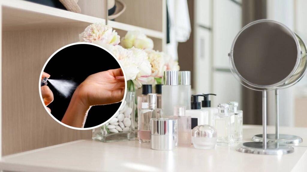 Os lugares que você passa perfume diariamente, mas não deveria