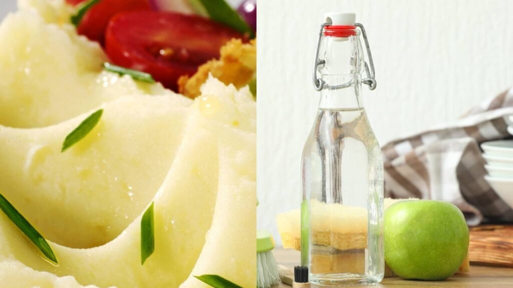 Poucos sabem qual o sentido de adicionar vinagre ao purê de batata