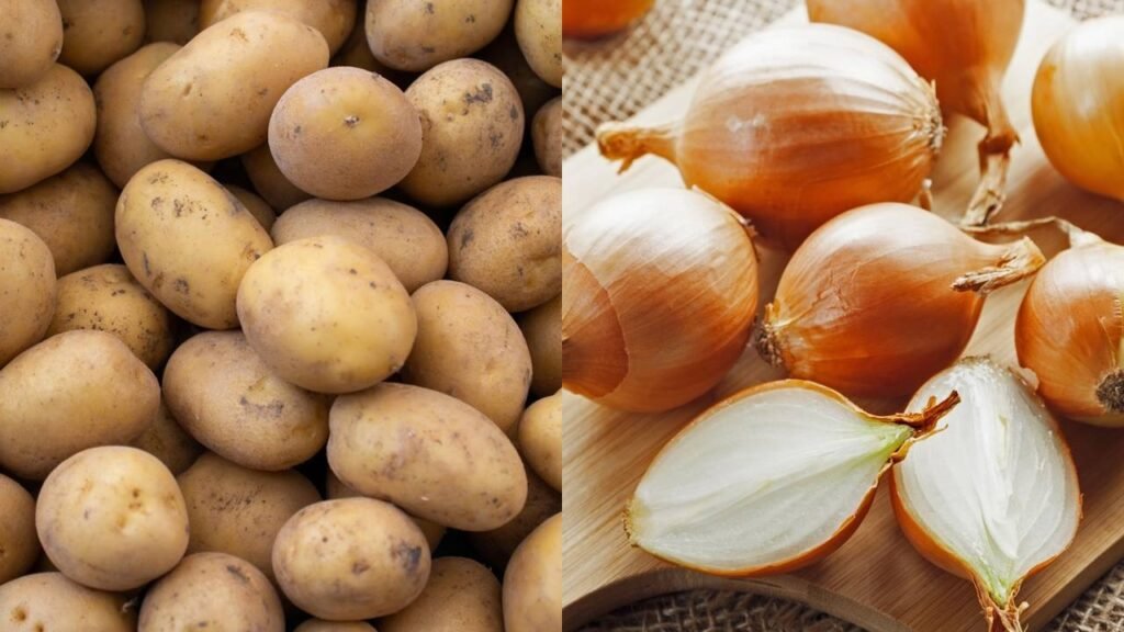Um especialista em alimentos revelou por que você não deve armazenar batatas e cebolas juntas