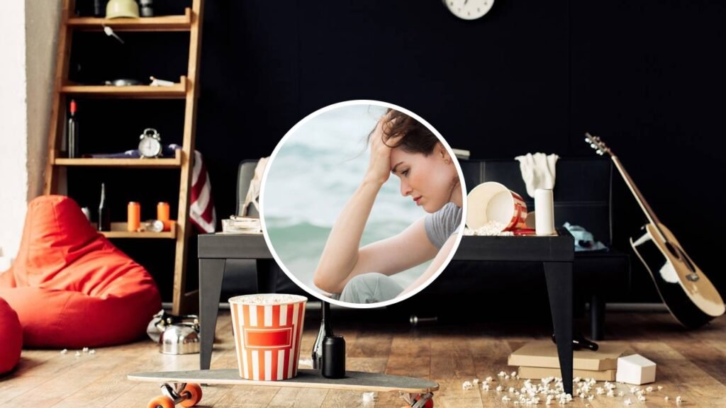 O que significa viver com um quarto completamente bagunçado, segundo a psicologia