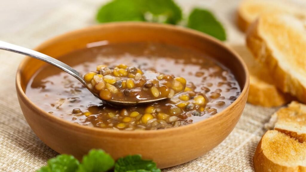 Poucos sabem qual o sentido de adicionar vinagre na sopa de lentilhas