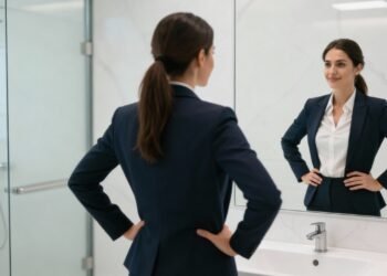 A "Pose da Mulher Maravilha" no banheiro por 2 minutos que baixa o cortisol antes de entrevistas