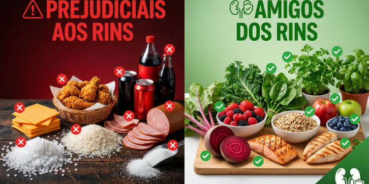 Esses são os alimentos que estão silenciosamente deixando seus rins frágeis