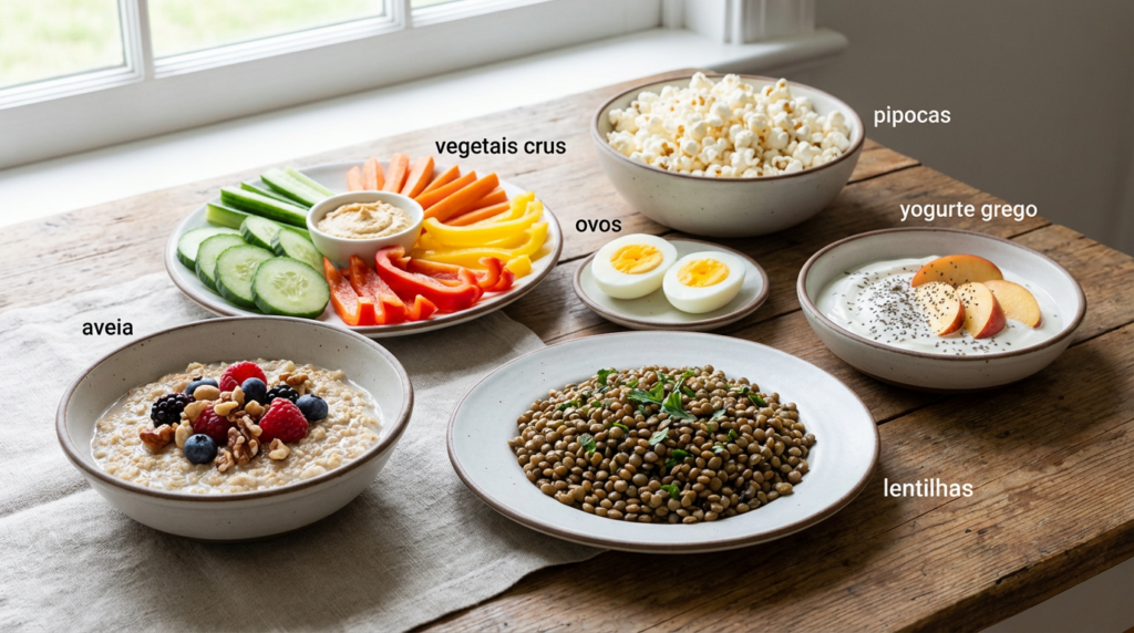 Os 6 alimentos que aumentam a sensação de saciedade e ajudam a emagrecer