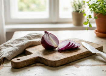 Poucos sabem por que deixar uma cebola cortada no quarto pode ajudar em resfriados