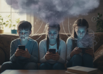 Crianças que possuem celular aos 12 anos possuem maior risco de depressão, diz novo estudo