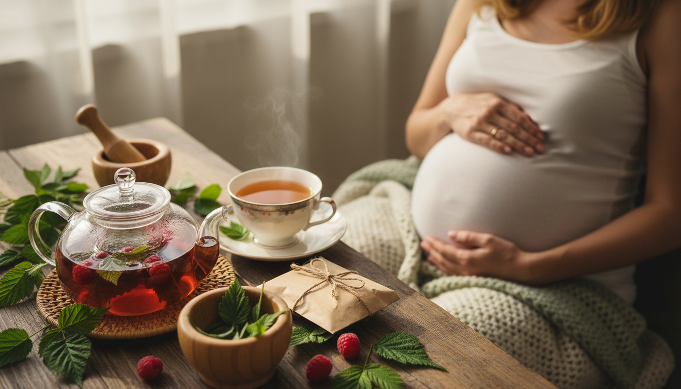 O chá que auxilia no período da gravidez e melhora a saúde da mulher