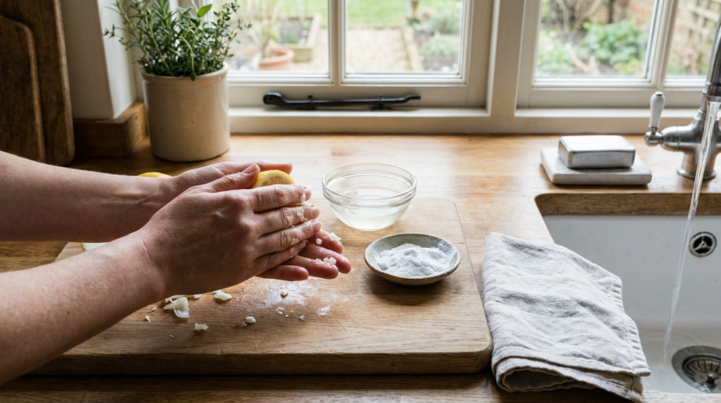 Os métodos fáceis e definitivos para tirar o cheiro de cebola das mãos