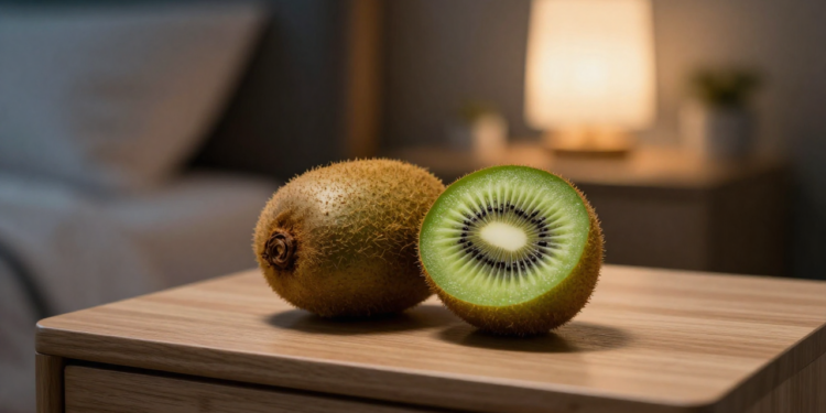 Comer dois kiwis 1 hora antes de deitar aumenta a duração do sono em 13%