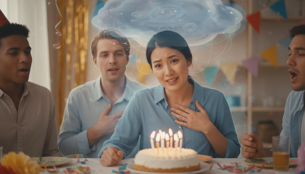 O que significa ficar desconfortável quando cantam parabéns no seu aniversário, segundo a psicologia