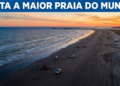Uma cidade do Rio Grande do Sul guarda a maior praia do mundo e quase ninguém conhece